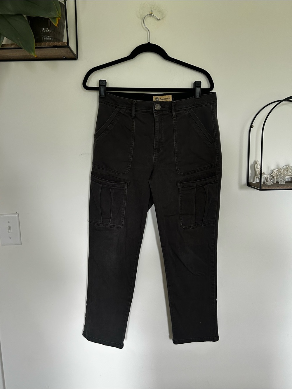 Democracy “Ab” Technology Cotton Cargo Utility Ankle Pants Size‎ 10